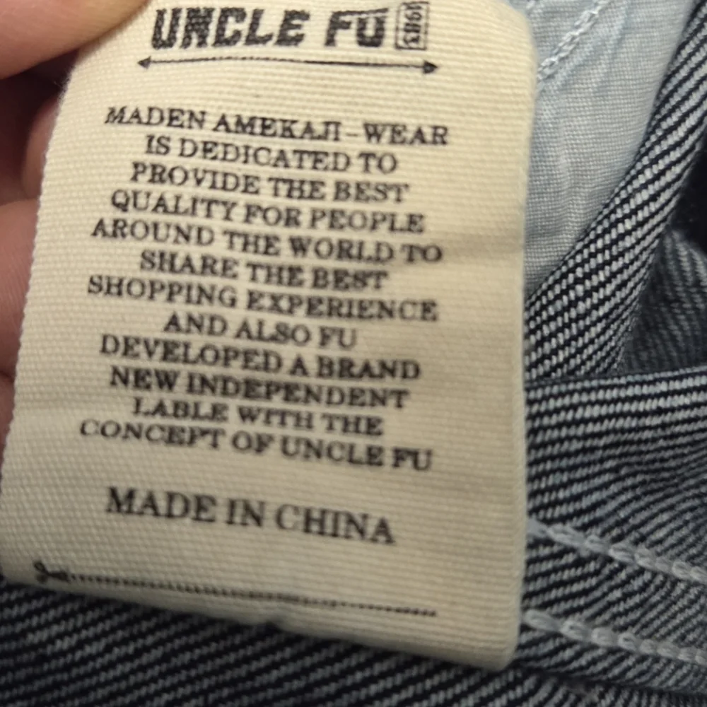 Uncle Fu x Maden Military Navy Deck Jacket Pullover Canvas Hooded Blue Size XXL